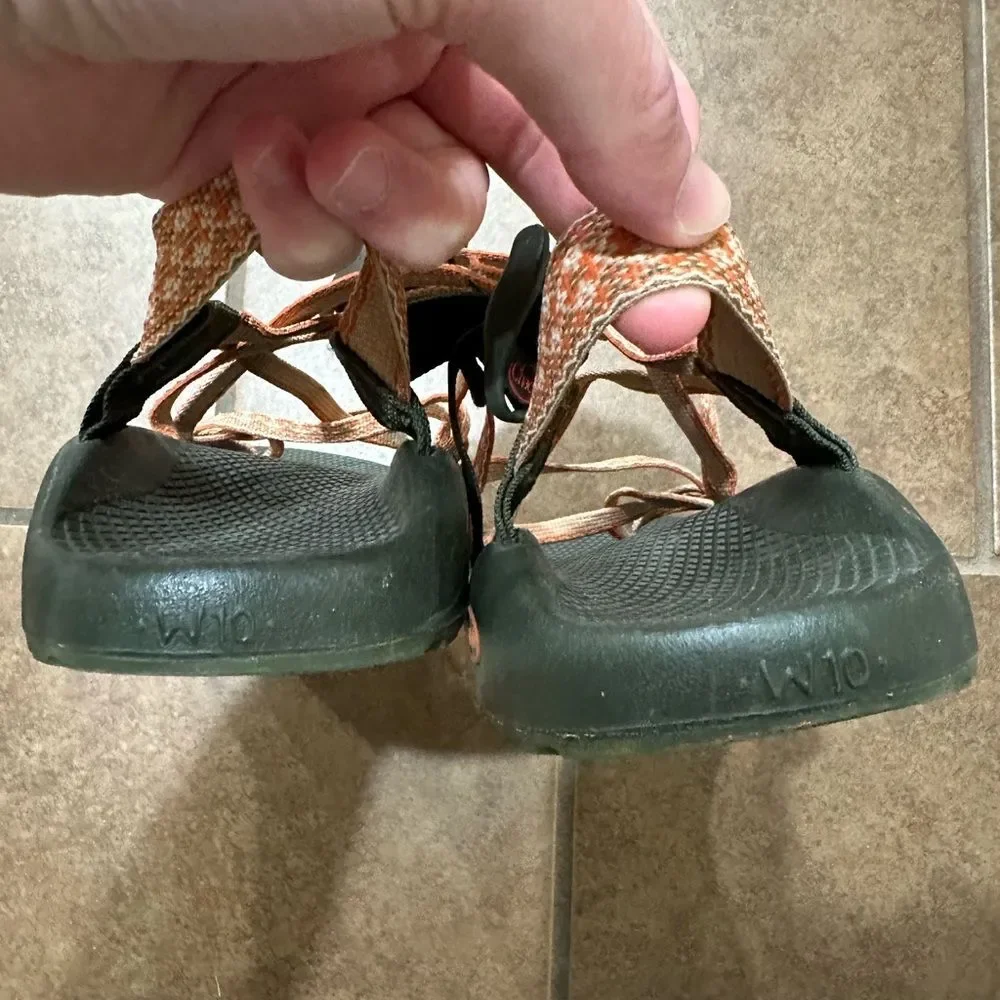 👡 CHACO ZX/2 Classic‎ Sandals Limerick Nectar Orange Women’s Size 10 🌿